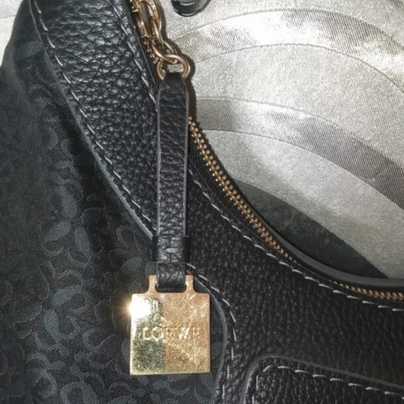 🥳3xHP🥳Loewe Large Black Hobo Bag Only 100% Authentic - Picture 3 of 12